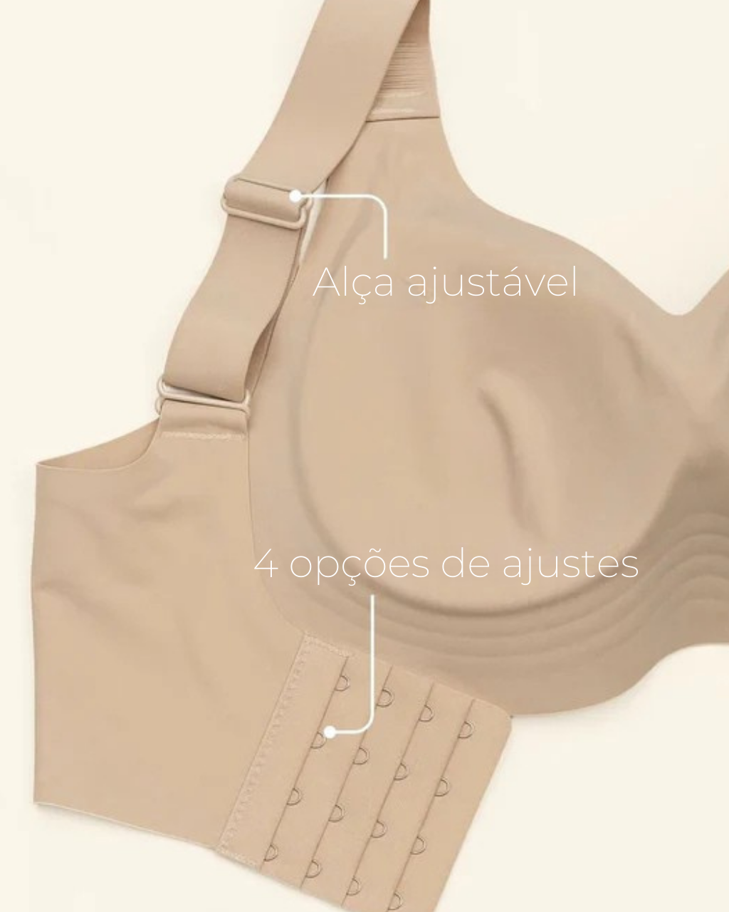 Sutiã Essence SoftGel com Bojo Removível Conforto Extremo