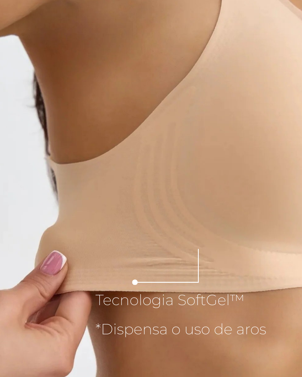 Sutiã Essence SoftGel com Bojo Removível Conforto Extremo